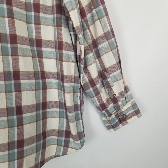 Carhartt Plaid Button Down Front Shirt XXL 100% Cotton - Picture 11 of 16